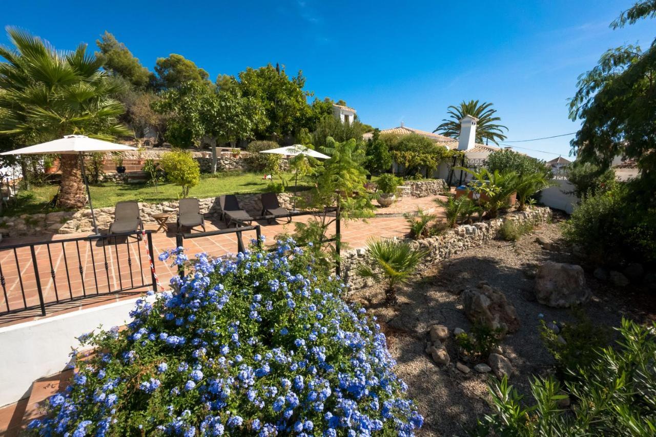 Private Heated Pool, Jacuzzi & 1225M2 Garden In Villa Cipreses Frigiliana Buitenkant foto